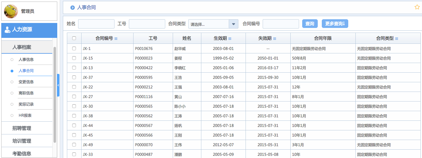 華天動(dòng)力OA系統(tǒng)體驗(yàn)之人力資源管理（一）