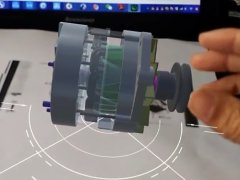 汽車(chē)電動(dòng)機(jī)_VR版虛擬仿真教學(xué)軟件