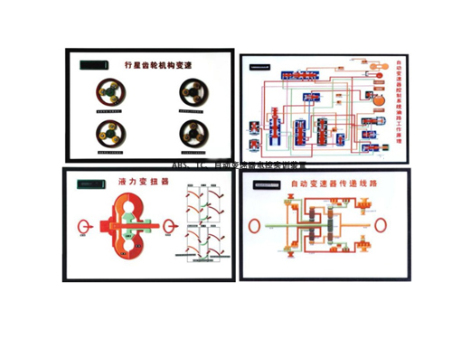 ABS、TC、自動(dòng)變速器電控實(shí)訓(xùn)裝置